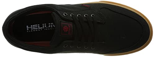 Element Topaz C3-Zapatillas para Hombre, Black Gum Red, 40 EU