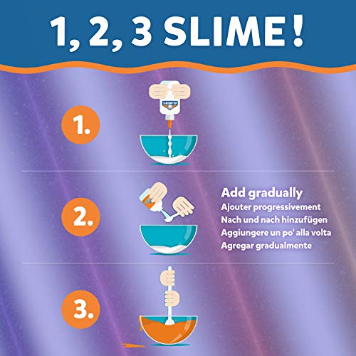 Elmer’s solución activadora para slime metálico | Solución activadora líquido mágico para slime con pegamento | Botella de 255 g | Genial para conseguir slime metálico