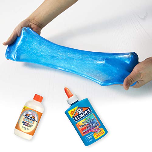 Elmer’s solución activadora para slime metálico | Solución activadora líquido mágico para slime con pegamento | Botella de 255 g | Genial para conseguir slime metálico