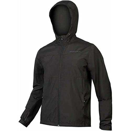 Endura Hummvee Windshell - Chaqueta de ciclismo para hombre, Negro , XL