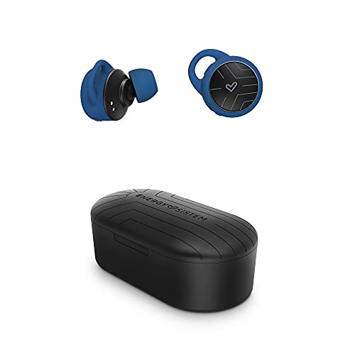 Energy Sistem Earphones FE 300 True Wireless Auriculares intrauditivos (Bluetooth 5.0, Deportivos, Secure-Fit+) - Negro