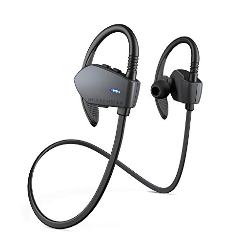 Energy Sistem Earphones Sport 1 Bluetooth (Auriculares inalambricos, Bluetooth, Control Talk, Sport, Hook), gris grafito