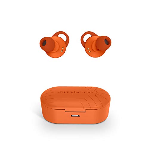 Energy Sistem Earphones Sport 2 Auriculares True Wireless Stereo (Bluetooth 5.0, Sport, Secure fit+) - Naranja