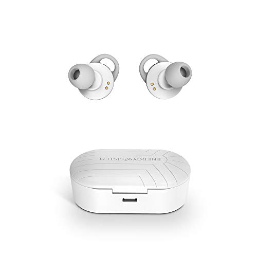 Energy Sistem Earphones Sport 2 True Wireless (Auriculares Intrauditivos True Wireless Stereo, Bluetooth 5.0, Sport, Secure-Fit+) - Blanco