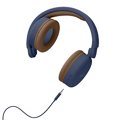 Energy Sistem Headphones 2 - Auriculares con Bluetooth (Over-Ear, Audio-In, Long Battery Life, 180 Plegable) Azul