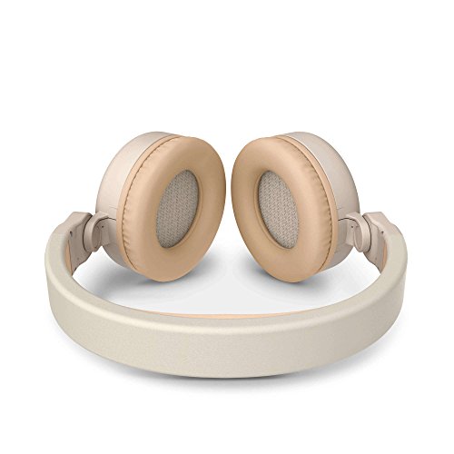 Energy Sistem Headphones 2 - Auriculares con Bluetooth (Over-Ear, Audio-In, Long Battery Life, 180 Plegable) Beige