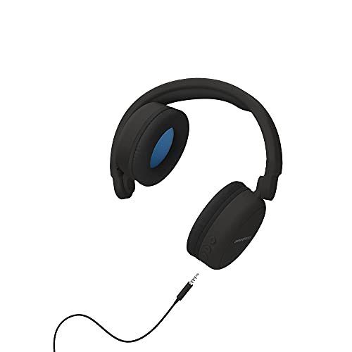 Energy Sistem Headphones 2 - FH 300 Auriculares con Bluetooth (Over-Ear, Audio-In, Long Battery Life, 180 Plegable) Negro