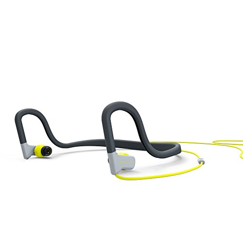 Energy Sistem Sport 2 - Auriculares Deportivos intrauditivos (Neckband-fit, tecnología Sweatproof, Control de reproducción, micrófono) Color Amarillo