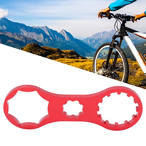 Entatial Llave Inglesa para Cubierta de Hombro de Bicicleta, Llave de Horquilla Delantera para Bicicleta, Tratamiento Térmico T6 para Horquilla Suntour XCR XCT XCM