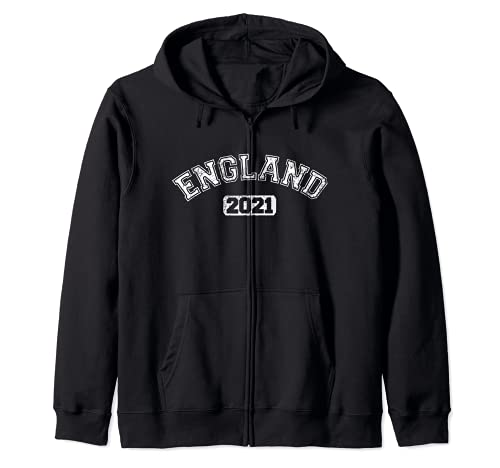 equipo de Inglaterra 2021 Sudadera con Capucha