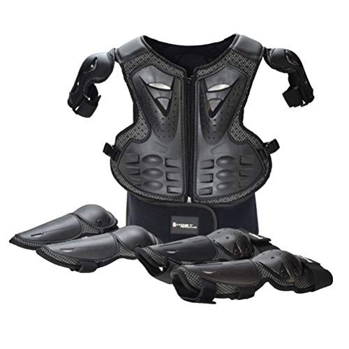 Equipo de protección de cuerpo completo para motocicleta, protección de pecho, columna vertebral, hombro, codo y rodilla, para motocross, carreras, esquí, patinaje, bicicleta y ciclismo