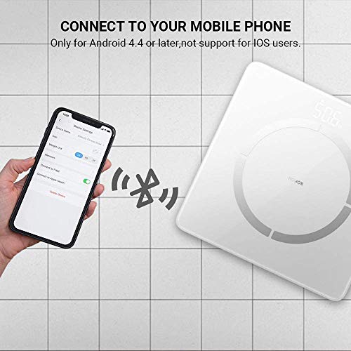 Escala de honor 2 2 Smart Digital Bluetooth Bluetooth Scale para el analizador de composición con la aplicación inteligente para el peso, el IMC, la masa muscular