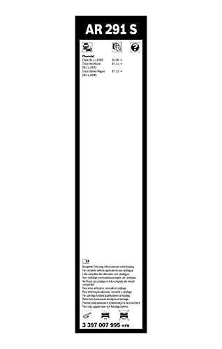 Escobilla limpiaparabrisas Bosch Aerotwin AR291S, Longitud: 600mm/450mm – 1 juego para el parabrisas (frontal)