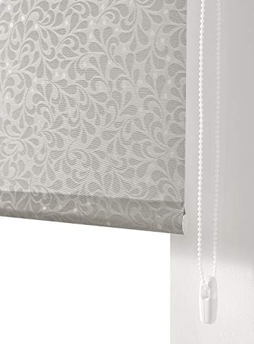 Estoralis SANDOR, Estor Enrollable Jacquard, Gris, 150 x 175 cm