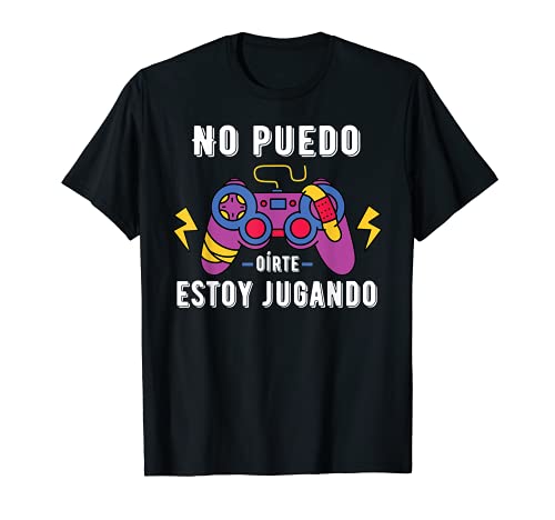 Estoy Jugando Consola Auriculares Gaming Gamer Videojuegos Camiseta