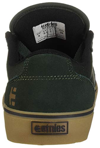 Etnies Barge LS, Zapatillas de Skateboard Hombre, Verde (Green/Gum 327), 41 EU