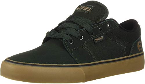 Etnies Barge LS, Zapatillas de Skateboard Hombre, Verde (Green/Gum 327), 41 EU