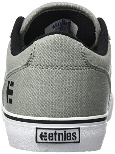 Etnies Barge Ls, Zapatillas de Skateboard para Hombre, Gris (Grey/Black 030), 39 EU