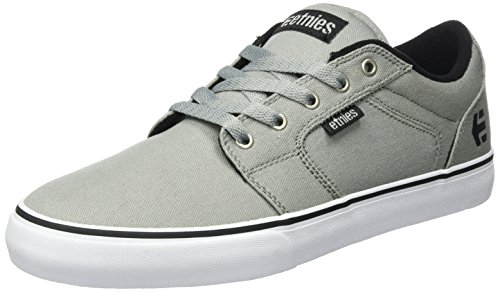 Etnies Barge Ls, Zapatillas de Skateboard para Hombre, Gris (Grey/Black 030), 39 EU