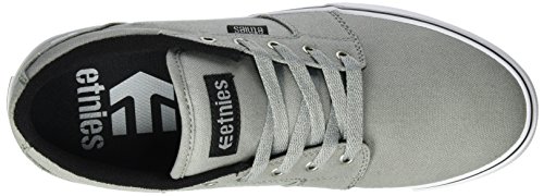 Etnies Barge Ls, Zapatillas de Skateboard para Hombre, Gris (Grey/Black 030), 39 EU