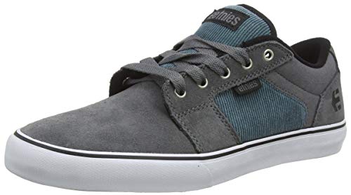 Etnies Barge Ls, Zapatillas de Skateboard para Hombre, Gris (Grey/Blue 094), 38 EU