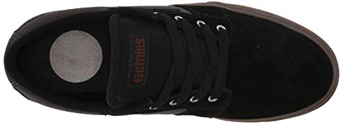 Etnies Barge LS, Zapatos de Skate Hombre, Black/Gum/Dark Grey, 38 EU