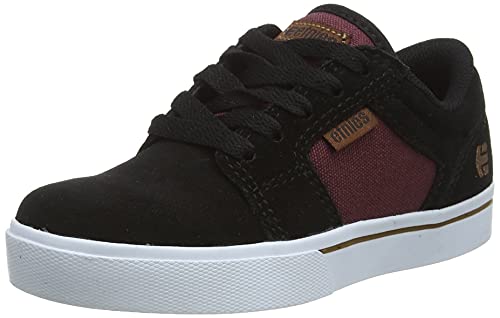 Etnies Kids Barge LS, Zapatos de Skate, Negro, Rojo, 30 EU