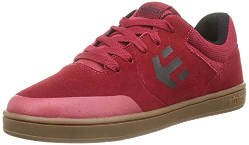 Etnies Kids Marana, Zapatos de Skate, Rojo Bronceado, 35.5 EU