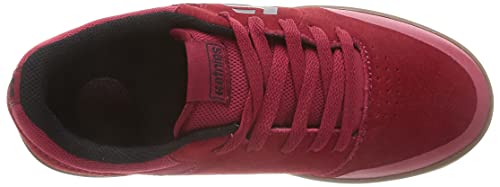 Etnies Kids Marana, Zapatos de Skate, Rojo Bronceado, 35.5 EU