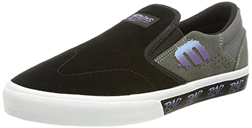 Etnies Marana Slip X RAD, Zapatos de Skate Hombre, Negro, Gris, 43 EU