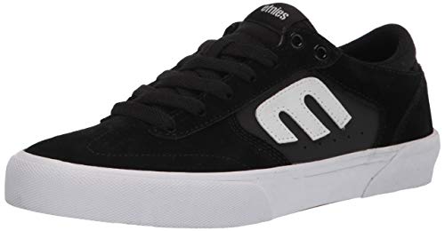 Etnies Windrow Vulc, Zapatos de Skate Hombre, Negro Y Blanco Black White Gum, 43 EU