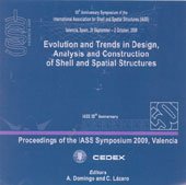 Evolution And Trends In Design, Analysis And Construction Of Shell And Spatial Structures. Proceedings Of The Iass Symposium 2009, Valencia