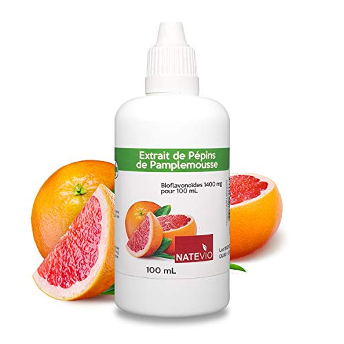 Extracto de semillas de pomelo – Dr Drevon – sin amargura - Bote de 100 ml - Vitalidad - Defensa inmunitaria