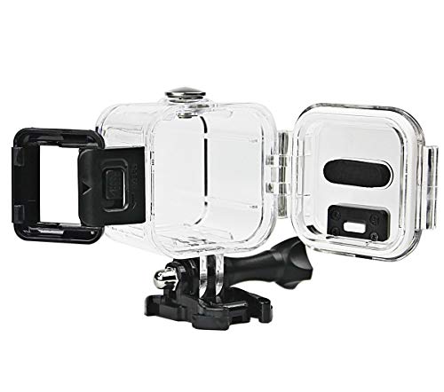 Eyeon Carcasa Impermeable Buceo Estuche Protectora Carcasa Agua para la Cámara de Acción GoPro Hero 5 Session, Hero 4 Session, Hero Session  Fotografía y Vídeo Subacuático 