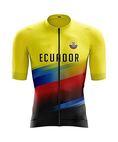 Factory8 Team Ecuador Bold Men's Short Sleeve Cycling Jersey & Bib Shorts