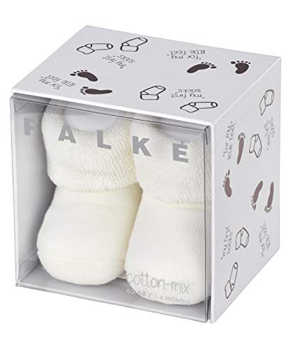 FALKE Erstling, Calcetines Unisex, Blanco (Off White), 50-56