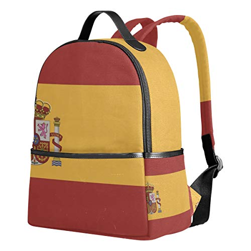 FANTAZIO - Juego de mochila escolar con diseño de bandera de España
