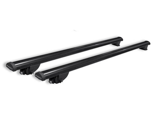 FARAD 91241/120+BM04/R208 - BARRAS DE TECHO DE ACERO PARA COCHES CON RAIL BAJO O PEGADO AL TECHO