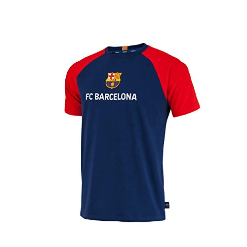 Fc Barcelone Camiseta de algodón Barca - Lionel Messi - Colección Oficial Talla de Hombre XL