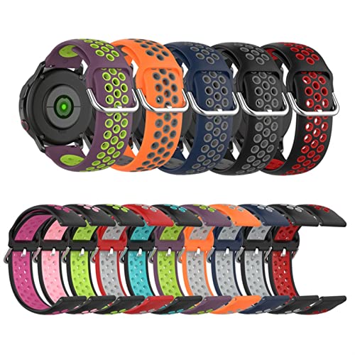 FEFD Correa de Recambio Resistente a Las caídas para el Garmin Vivoactive 3 Music Vivomove 3 Sport Strap Sweatproof Wrist Band (Color : 10, Size : Vivoactive 3 Music)