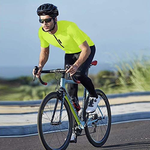 feiXIANG Maillot Ciclismo Hombre,Camiseta Manga Corta Bicicleta Verano de Ciclistas Cycling