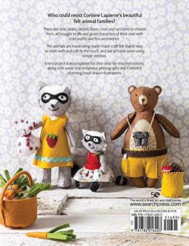 Felt Animal Families: Fabulous Little Felt Animals to Sew, with Clothes & Accessories