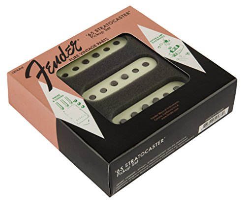 Fender 099-2237-000 Juego de pastillas Pure Vintage '65 Stratocaster - Vintage White