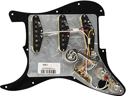 Fender - Golpeador cableado Strat Tex-Mex - S/S/S - Negro, (0992343506)