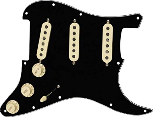 Fender - Golpeador cableado Strat Tex-Mex - S/S/S - Negro, (0992343506)