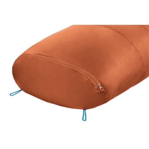 Ferrino SLEEPINGBAG LIGHTECH 500 Duvet RDS Down Russet Saco de Dormir, Adultos Unisex, Bordeaux (Multicolor), Talla Única