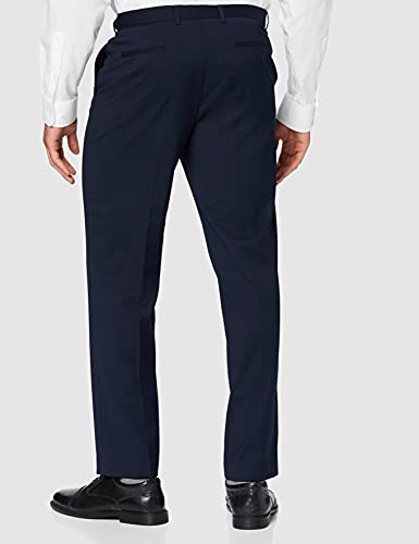 find. Pantalón de Traje Corte Estándar Hombre, azul (marino), 34W / 32L, Label: 34W / 32L