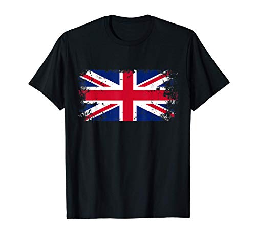 Flag Inglaterra Gran Bretaña Reino Unido Reino Unido Camiseta
