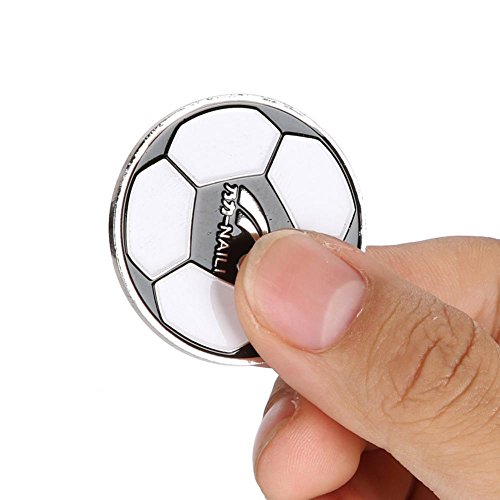 Flip Moneda de Fútbol Flip Coin,2 Pcs Árbitro Flip Toss Moneda Balompié Fútbol Árbitro Flip Coin Moneda Aleación Juez Tirar Monedas Seleccionar Lado con Estuche