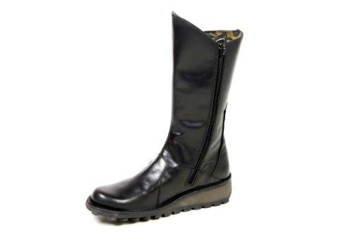 FLY London Mes, Botas Chukka Mujer, Negro, 40 EU